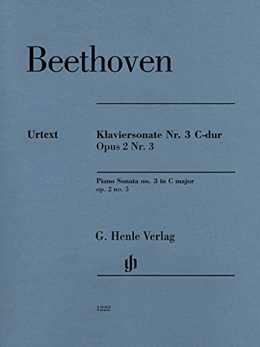 Klaviersonate Nr. 3 C-dur op. 2,3; 2 ms: Instrumentation: Piano solo (G. Henle Urtext-Ausgabe) von HENLE